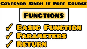 Functions in Typescript | Function Arguments | Return | Parameters | AI | Governor