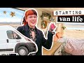 I'm Starting Van Life + My Van Build | Brand New Dodge Promaster Van