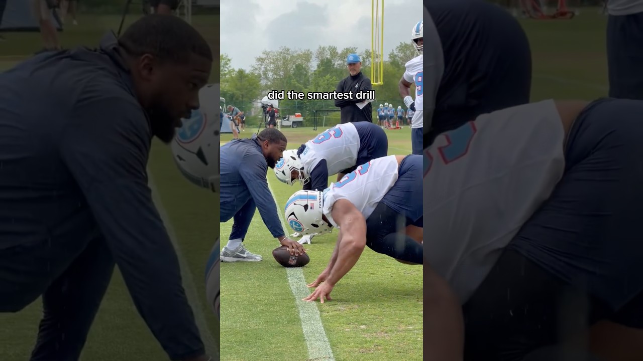 Smartest NFL practice drill #nfl #shorts