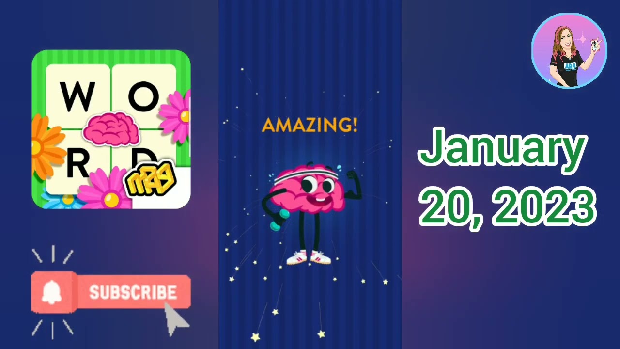 WordBrain - Brainy’s New Year Event January 20, 2023 Solution