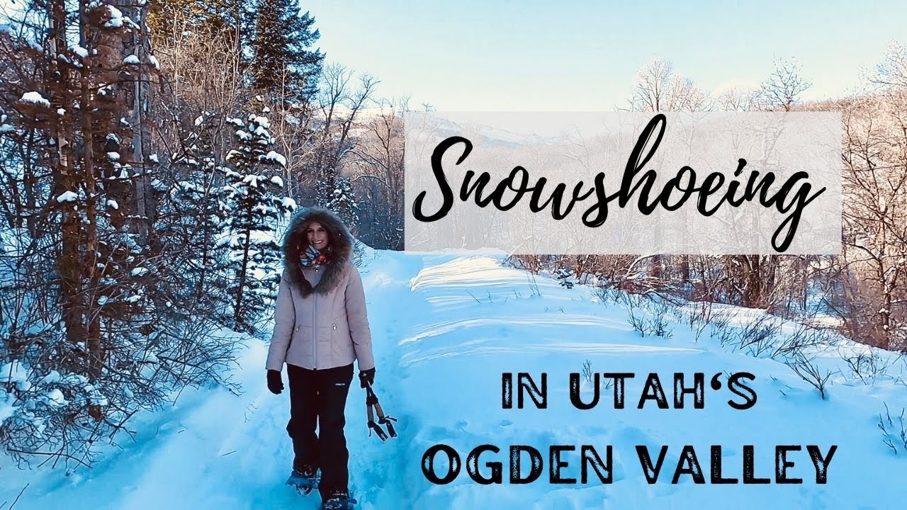 Snowshoeing in Utah's Ogden Valley YouTube