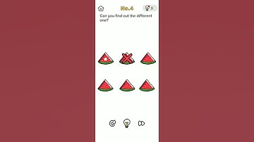 Brainout No.4 Can you find out the different one?