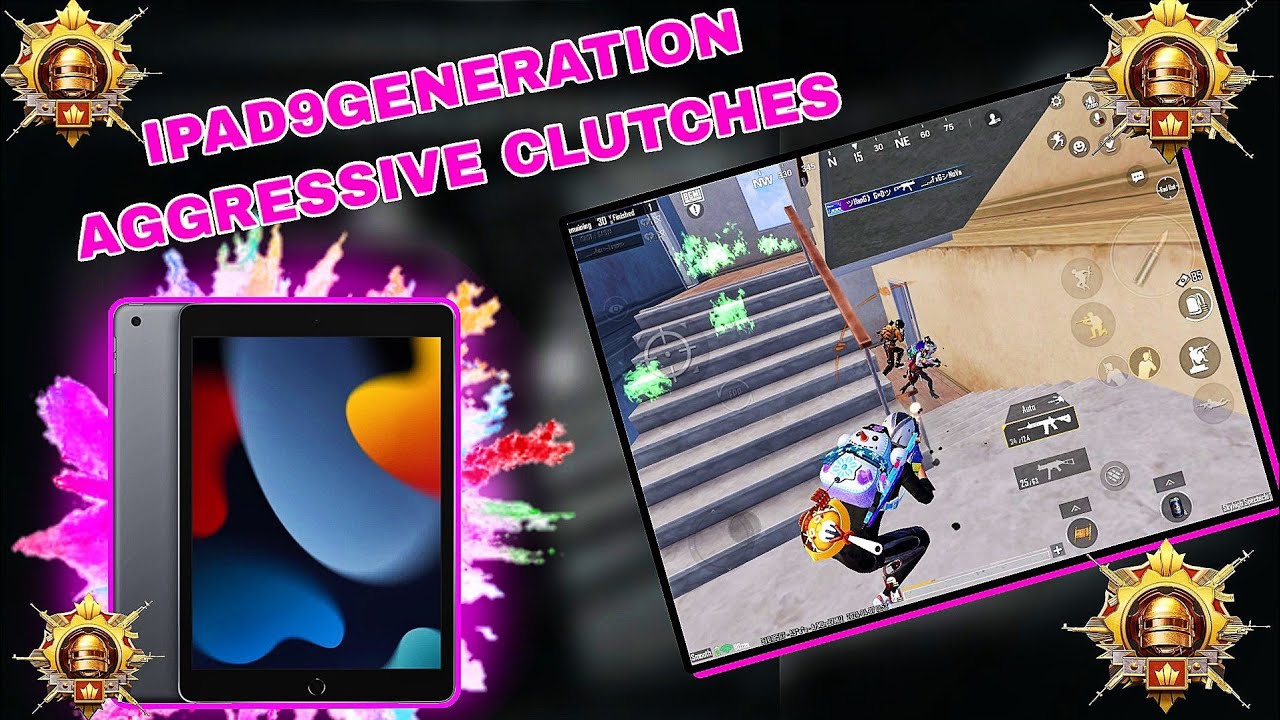 FASTEST IPAD PLAYER FOR REASON 🔥 4FINGER AGGRESSIVE PLAYER 1V4 BGMI ...