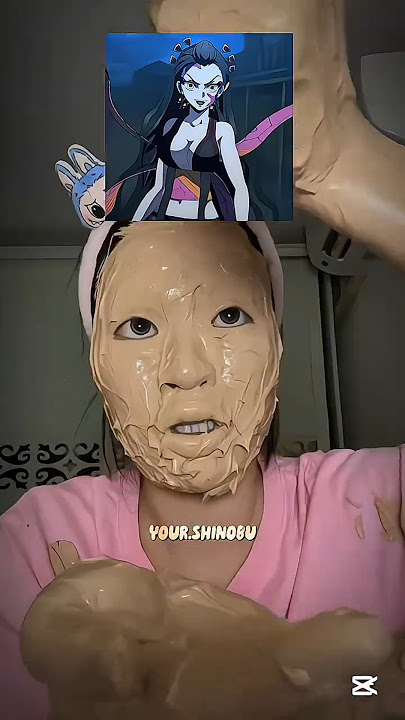 Power of Kny makeup/ cosplay☠️🥶🔥#demonslayer #kimetsunoyaiba #kny #shorts #foryou #fypシ #fy #viral