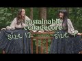 Size 4 vs size 12 try on sustainable cottagecore outfits feat son de flor 