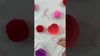 Sticky walls are so easy to assemble! #valentinesactivity #toddlerplay #sensoryplaytoddler