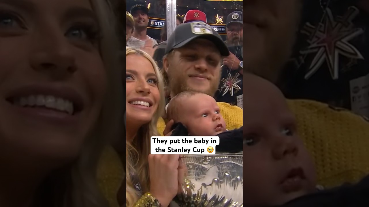 William Karlsson's ADORABLE Stanley Cup celly with his family 🥹 