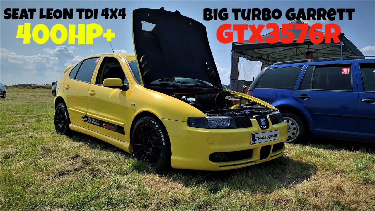 RACING CAR SEAT LEON 1M 2.0 TDI PD 4X4 400HP+ BIG TURBO GARRETT GTX3576R  @ NO NITRO - DIESEL!!! 