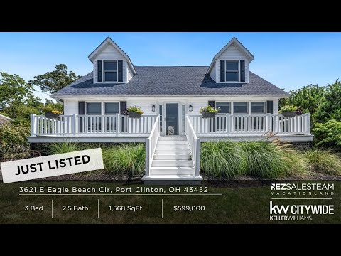 3621 E Eagle Beach Cir, Port Clinton, OH home video tour