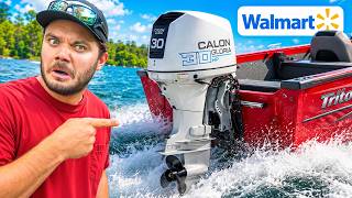 I Bought The MOST EXPENSIVE OUTBOARD From Walmart!! ($2,399)