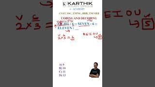 coding and decoding reasoning tricks #ibpsrrb #codinganddecoding #tnpscgroup2a #tnusrb #ibpsrrb