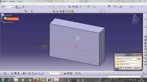 Tutorial Catia V5.....How To Use "Slot " Tool.