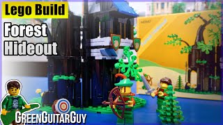 Lego Forest Hideout Build- GreenGuitarGuy