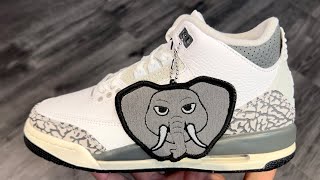 Weather Air Jordan 3 Hide N' Sneak Gs Shoes Station Image