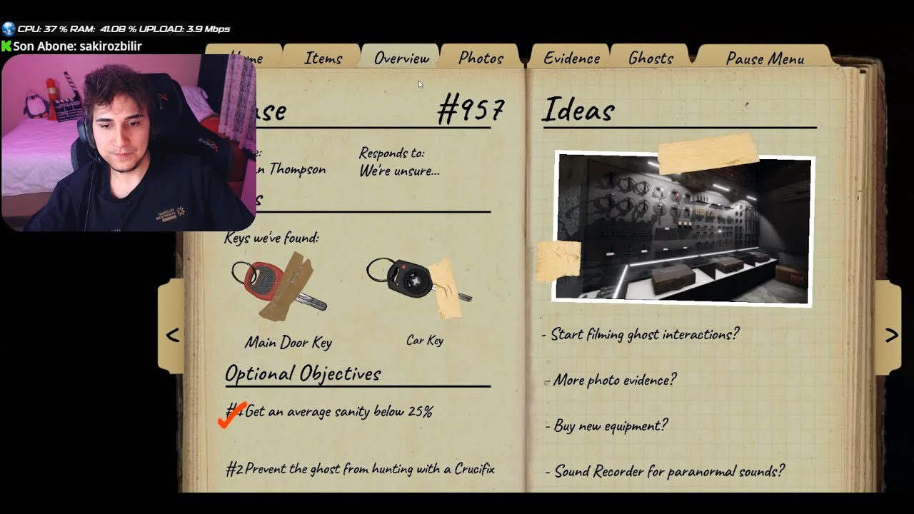 (28.04.2025) Hazreti Yasuo Phasmophobia Oynuyor #47 Easter Event 2025 | Kick Yayını