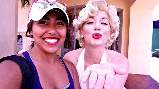 I MET MARILYN MONROE! Universal Studios | TheFrostFamily