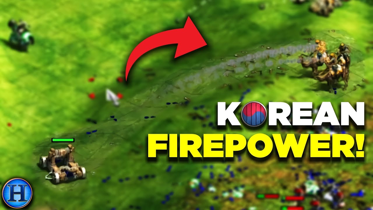 Going 10 Range Korean Siege Onagers on AMAZON TUNNEL | 1v3 AoE2