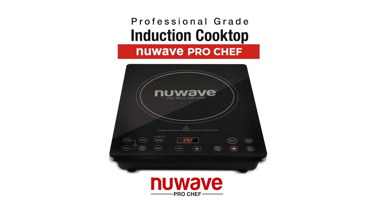 NuWave Induction Cooktop Pro Chef. Feature Highlights - YouTube