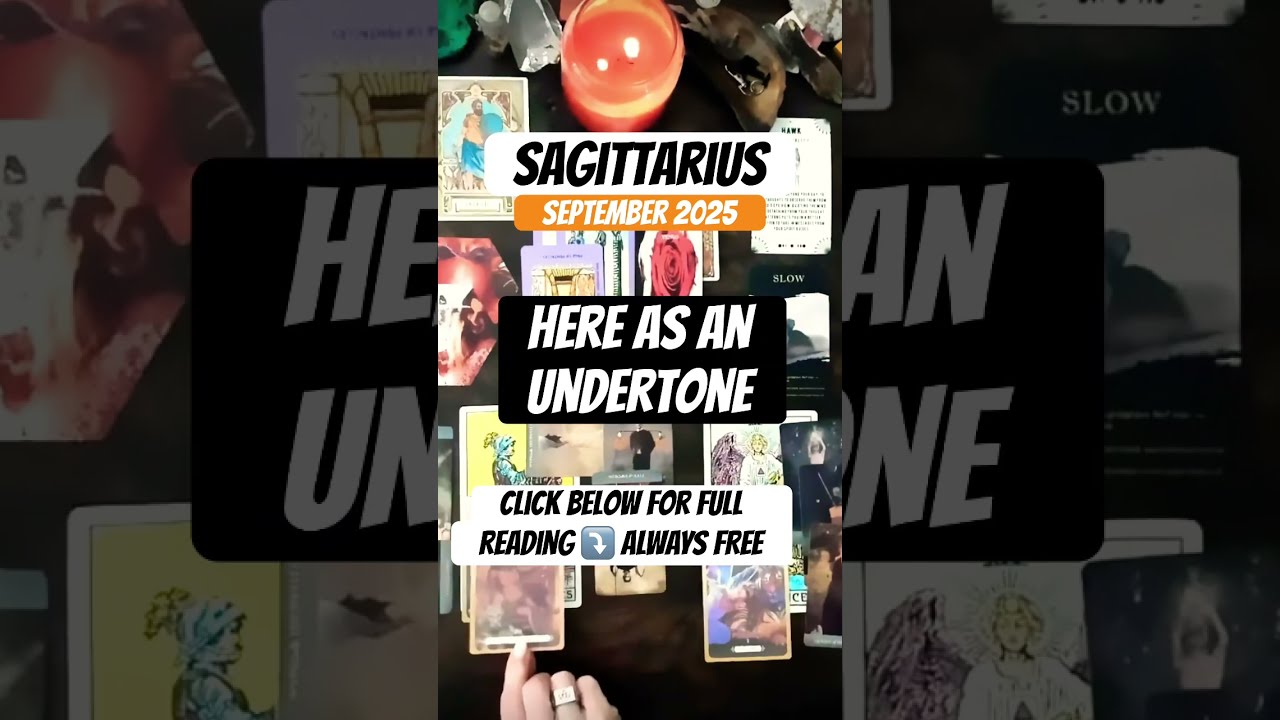 September 2025 Sagittarius Tarotreader Booktok Destiny NiJill