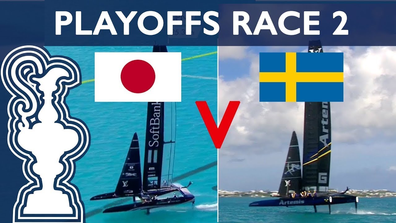 35th America's Cup LV Semi-Final 2 SWE vs. JPN Race 2 | AMERICA'S CUP