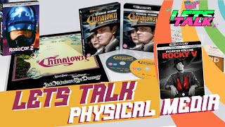 LETS TALK PHYSICAL MEDIA - CHINATOWN, ROCKY 5 & 6 AND ROBOCOP 2 COMING TO 4K!