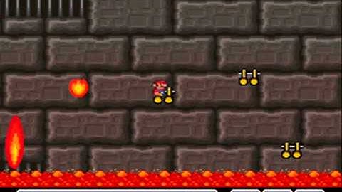 SMB3 for Super Mario All-Stars Custom Level #72 - Fiery Dungeon