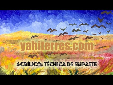Acrílico: técnica de