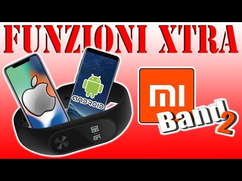 🔤✉️Xiaomi MiBand2 - Funzioni Xtra !!  [iOS-Android] ✉️🔤