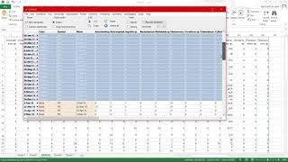 PAST Lesson 8: Cluster analysis with PAleontological STatistics