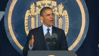 Obama addresses sexual assault at graduation speech
