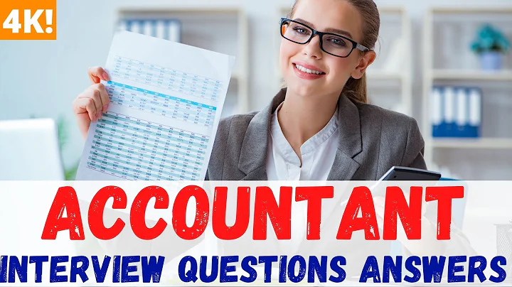 TOP 20 ACCOUNTANT Job Interview Questions And Answers  4K!