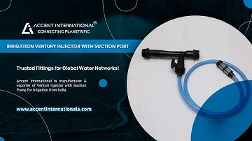Venturi Injector with Suction Pump for Irrigation | Efficient Nutrient Delivery System