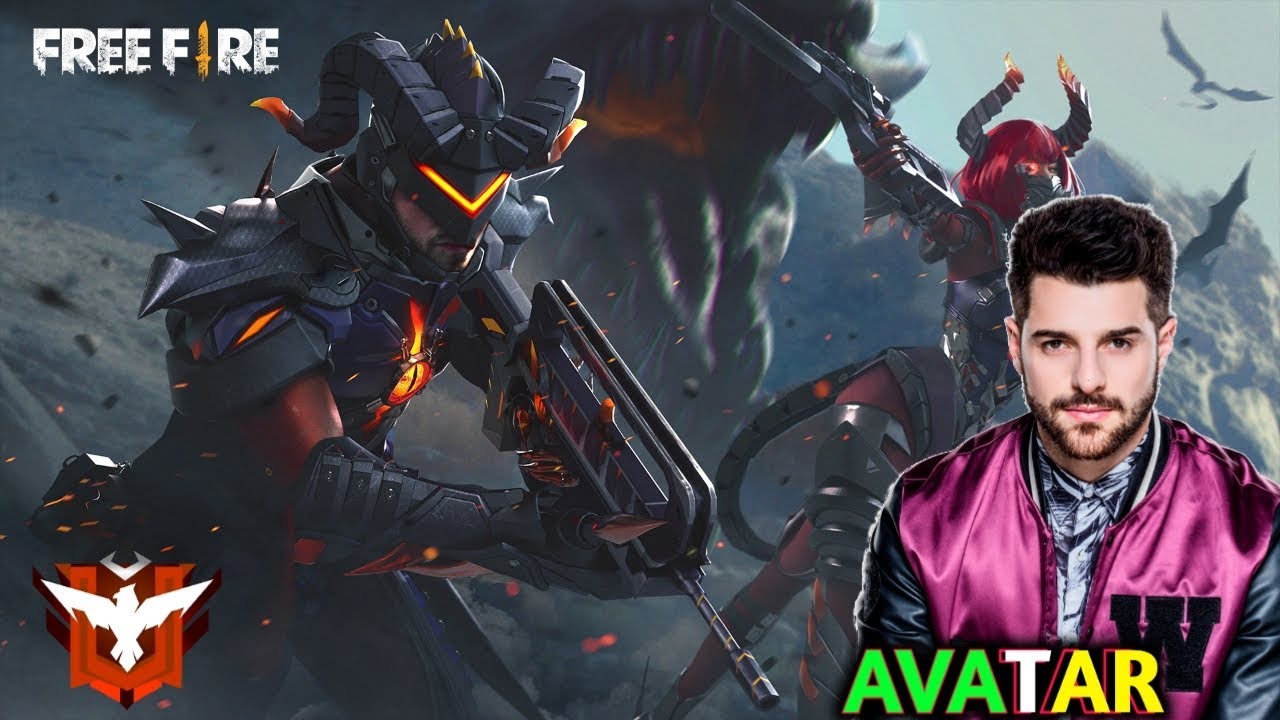 Free Fire Live Rank Push Gameplay Avatar Gaming Live Rank Plus Free Fire Live Youtube