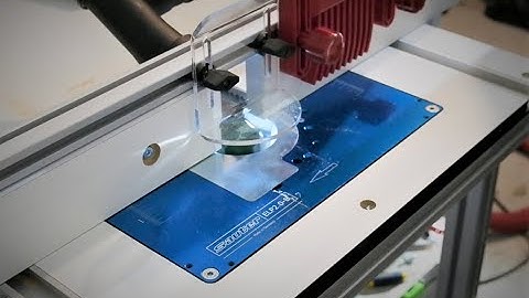 Table Saw Build Part 4 - Sautershop Router Insert Plate and Fence!!