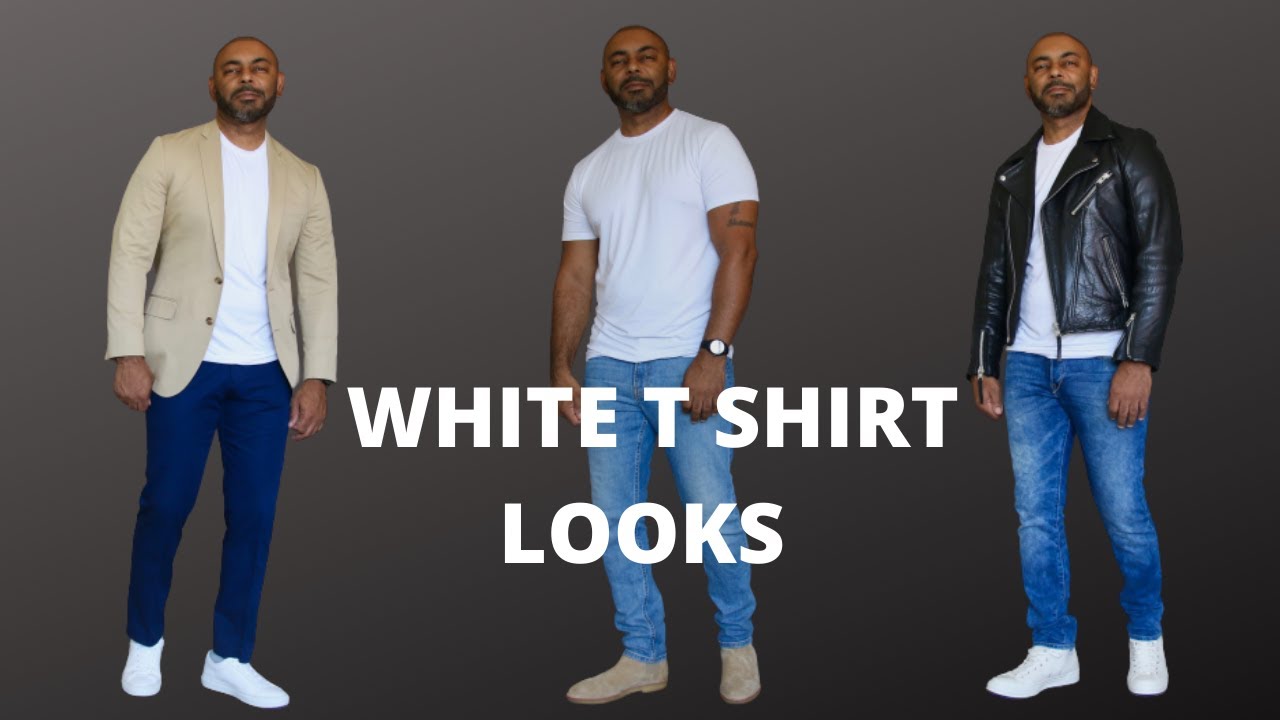 How To Wear A White T Shirt 6 Ways YouTube