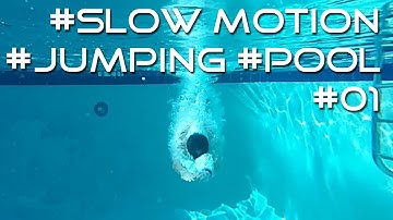 Actioncam HTC Re - jumping in the pool #01 (slowmotion) HD