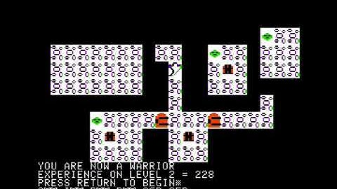 Beneath Apple Manor (1978) - First top-down free-roaming RPG