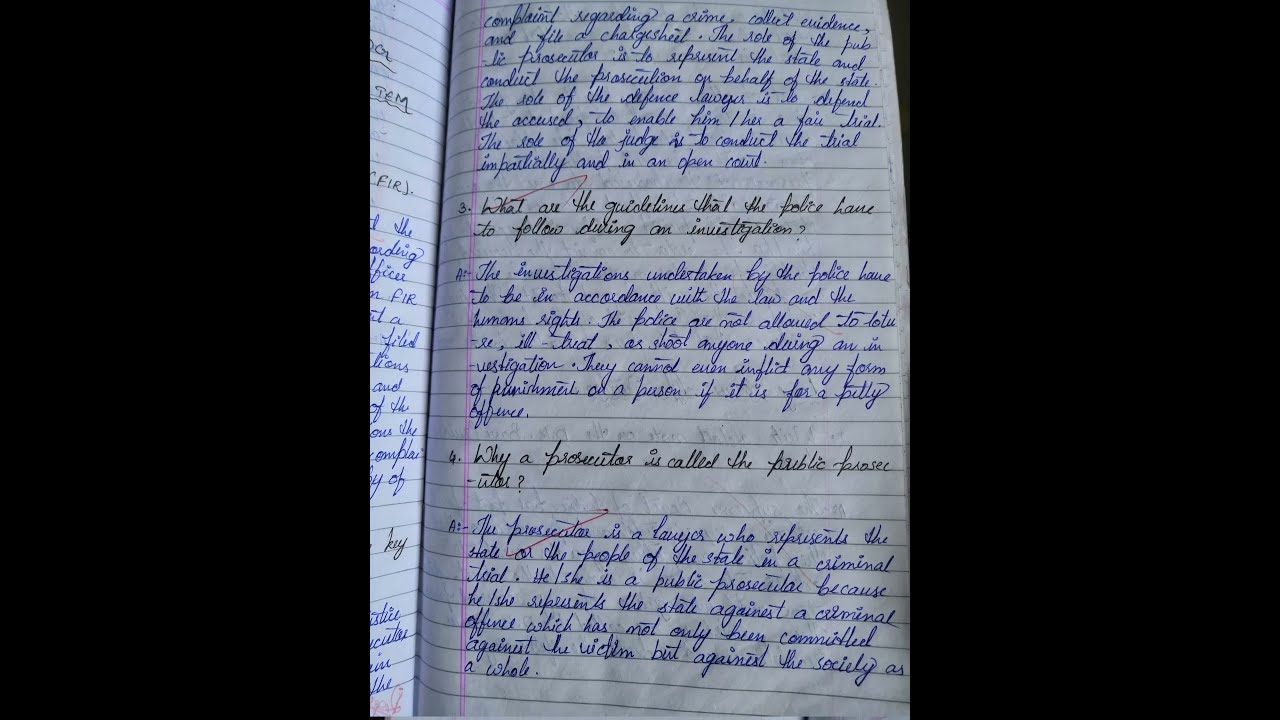 Understanding Our Criminal justice system Class 8 | Civics | Full Notes| 