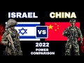 ISRAEL VS CHINA Military comparison 2022  , Israel against China