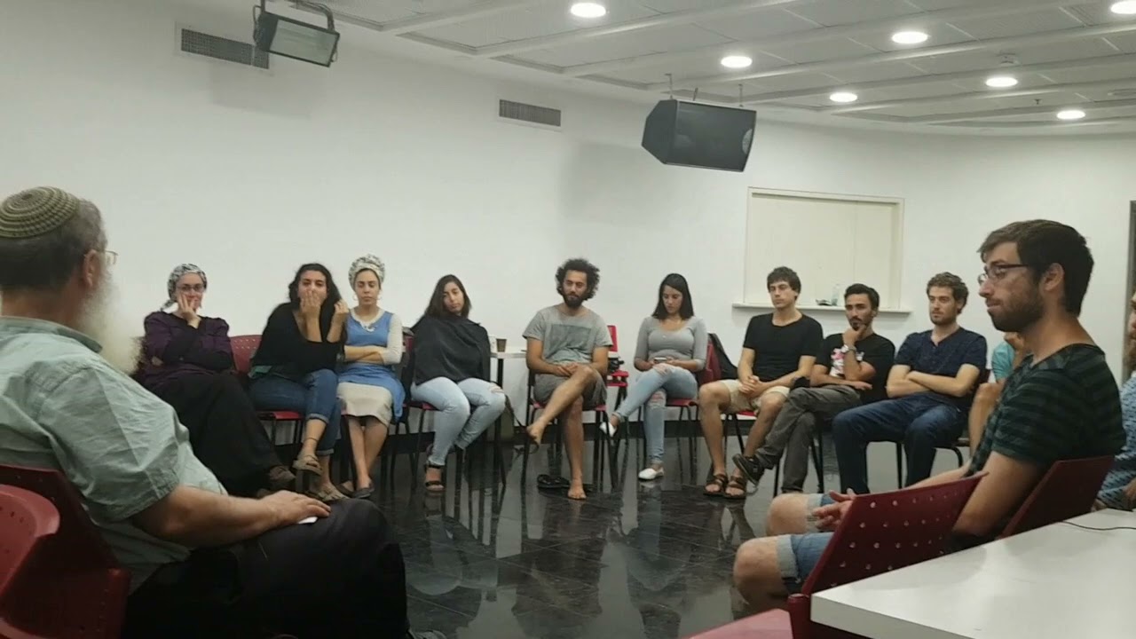 הרצאה לסטודנטים חילונים במסגרת 