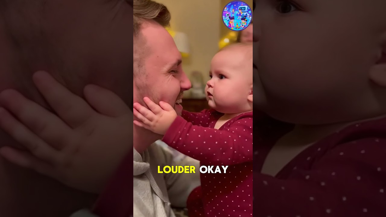 Baby Says to Daddy: “Say It Louder… OK?” 👶😂