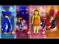 Huggy Wuggy VS Sonic Exe VS Squid Game VS Spiderman / Top Music Games