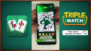 Triple Match - Mahjong 3D Game screenshot 1