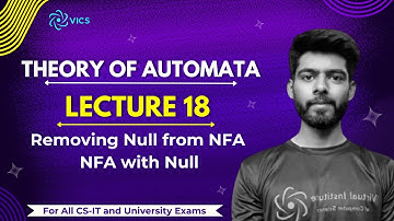 18- Intro to NFA with Null Transition | Removing Null From NFA | Theory of Automata