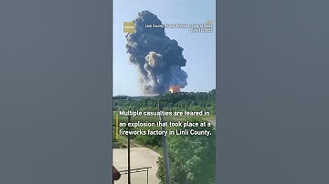 Explosion reported at fireworks factory in China