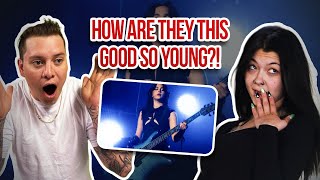 My Cousins FIRST TIME Reaction To The Warning - Dust To Dust / Dull Knives (Cut Better)