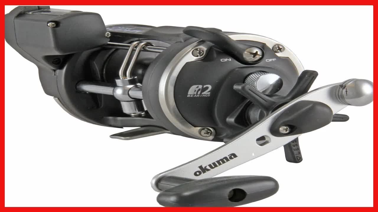 Okuma Magda Pro Line Counter Levelwind Trolling Reel 