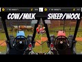 Fs 18 Grass Cutting &amp; Get Wool And Milk ! Farming Simulator 18 Gameplay | Fs18 Timelapse #fs18