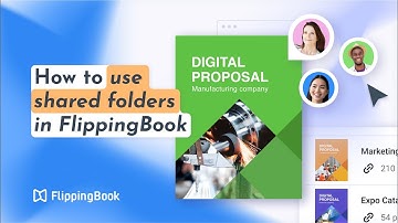 How to use shared folders in Flippingbook Online