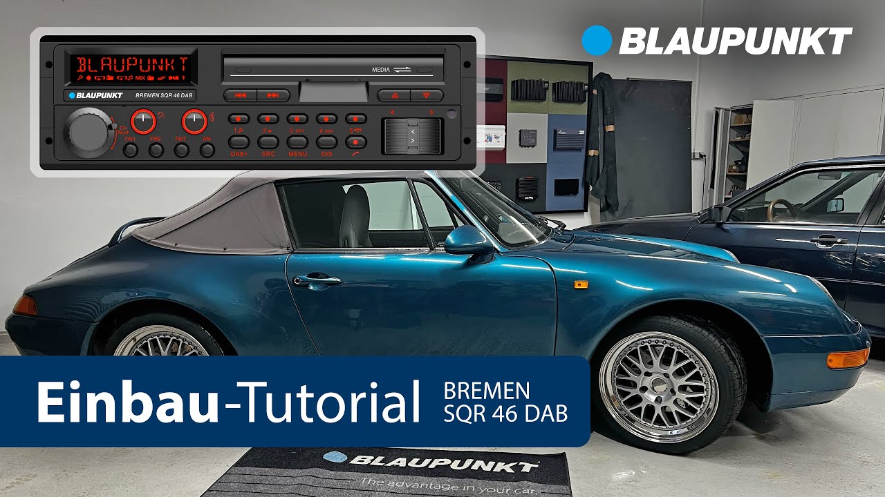 Porsche 911 (993) von 1996 – Einbau Tutorial Blaupunkt 